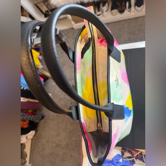 Kate Spade Colorful Brushstroke Tote - Picture 5 of 9